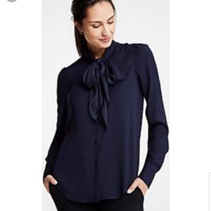 ISO: Ann Taylor Tie Neck Top